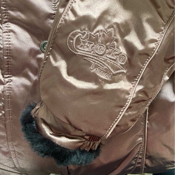 Choko Design Women Jacket Size L Whisper Thermolite Metallic Y2K Winter Snow Ski - Picture 13 of 16